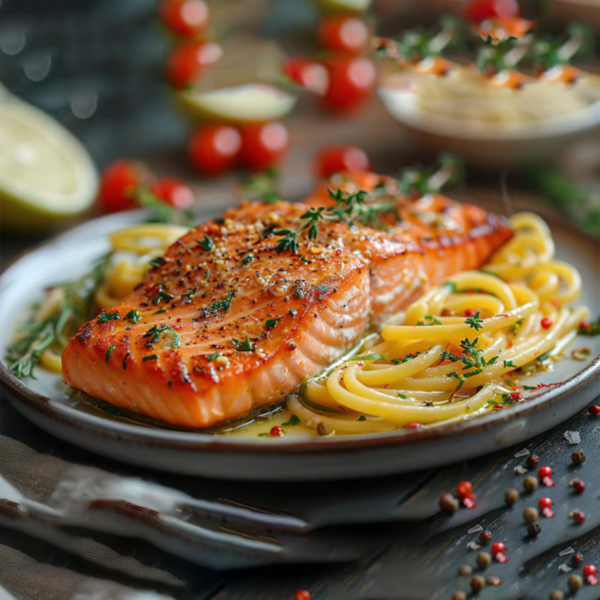 Salmon Pasta